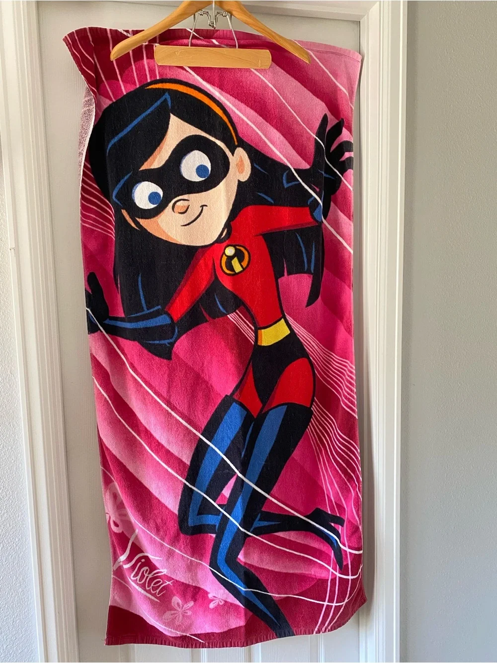 Disney Incredibles beach towel